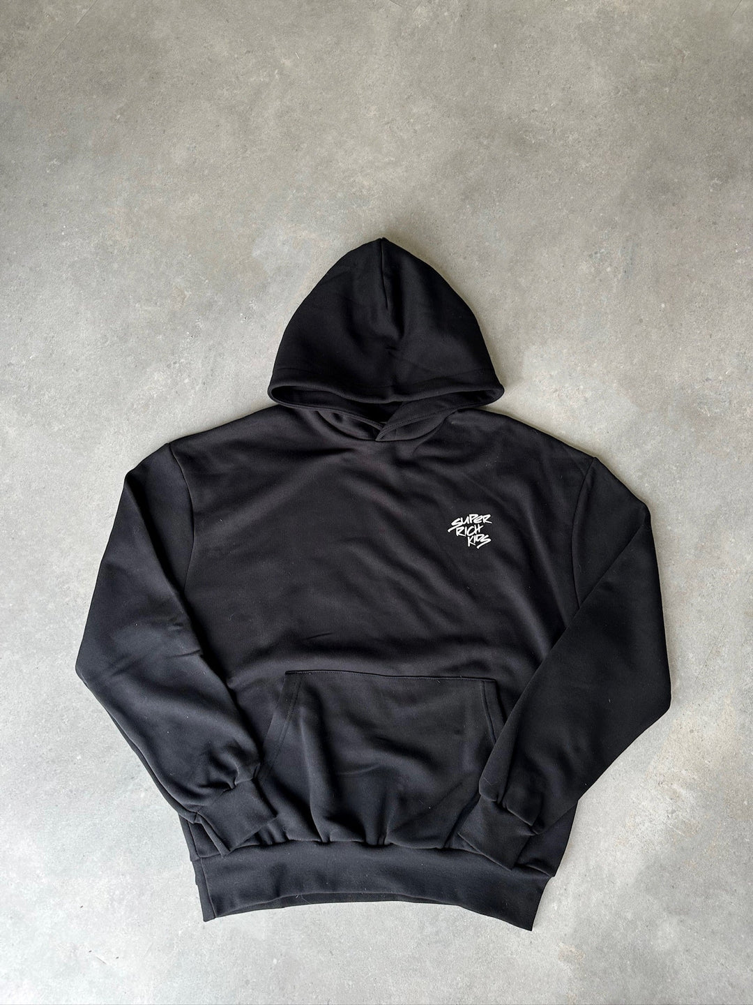 'Stay Positive' Hoodie Black