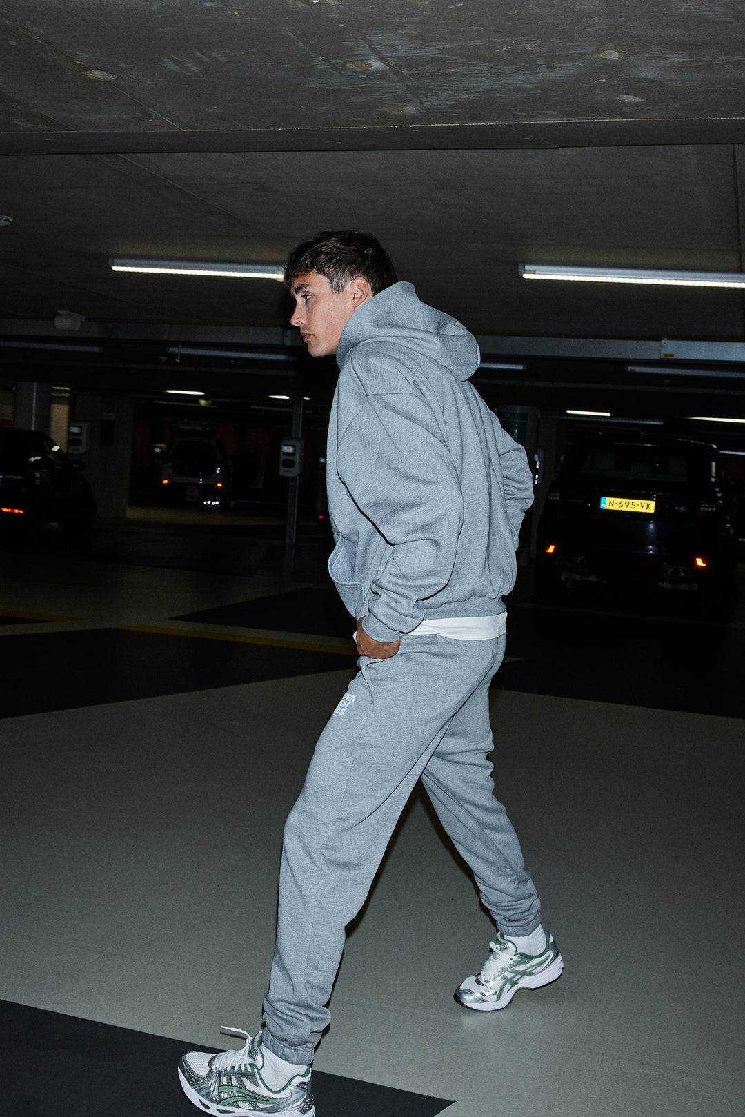 Tracksuit 'Essential' Grey Melange