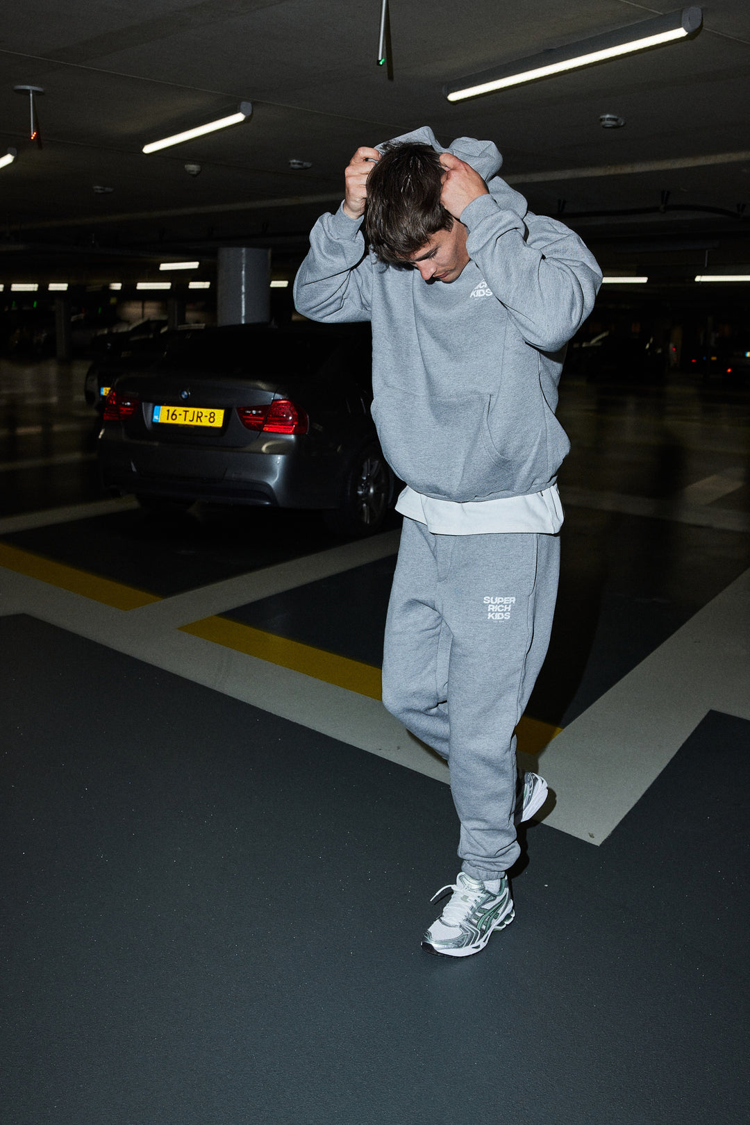 Tracksuit 'Essential' Grey Melange