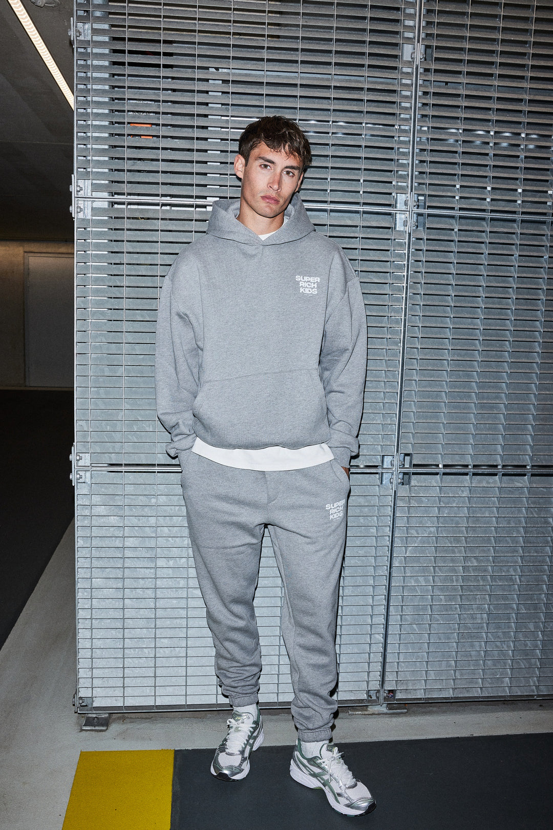 Tracksuit 'Essential' Grey Melange