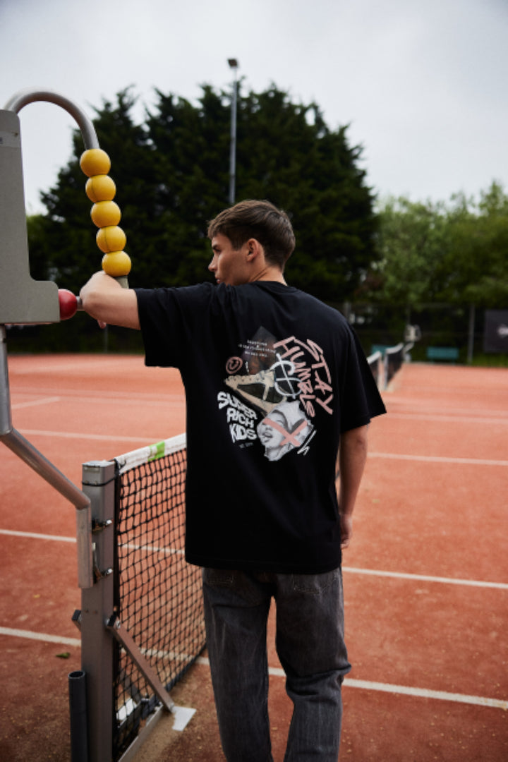 T-Shirt 'Stay Humble' Black