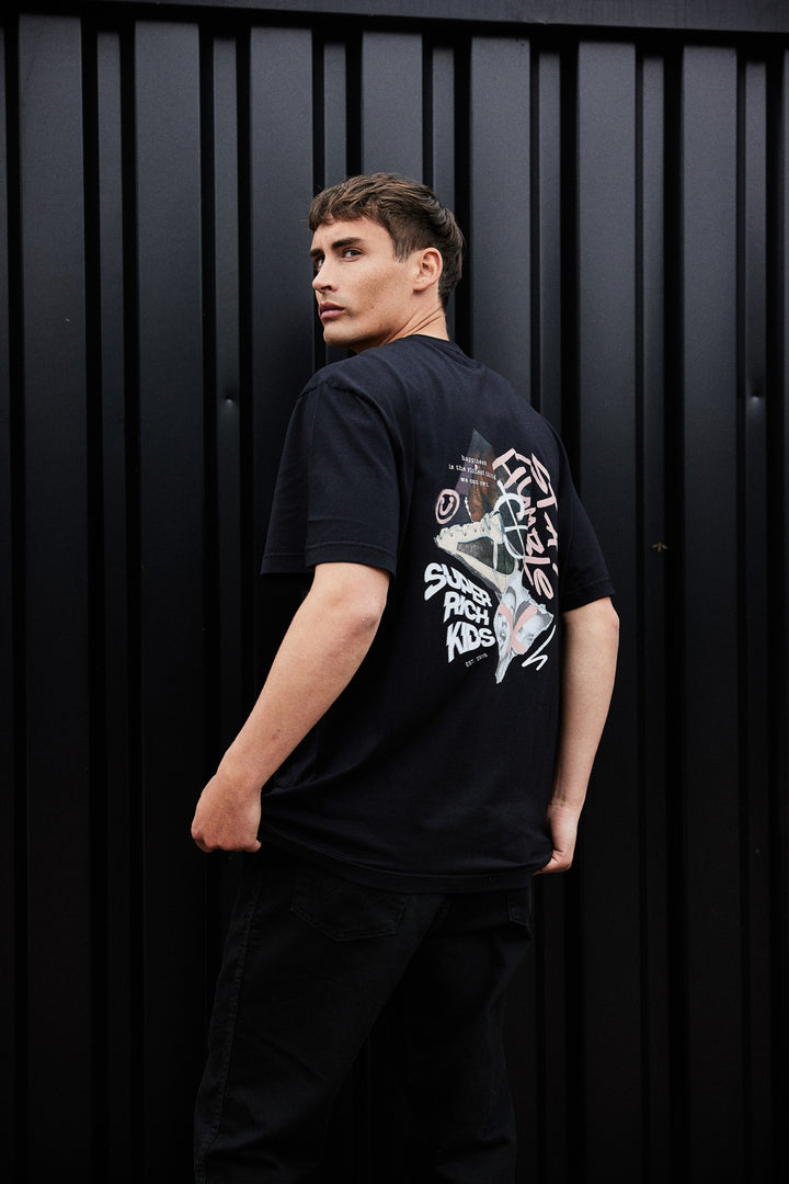 T-Shirt 'Stay Humble' Black