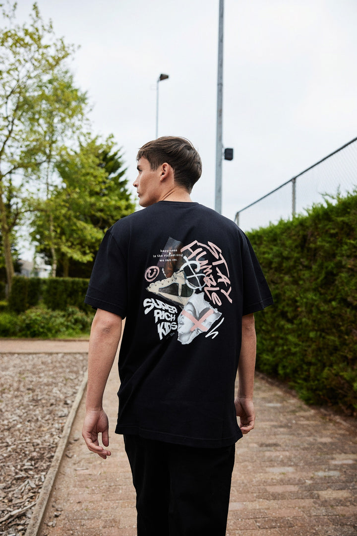 T-Shirt 'Stay Humble' Black