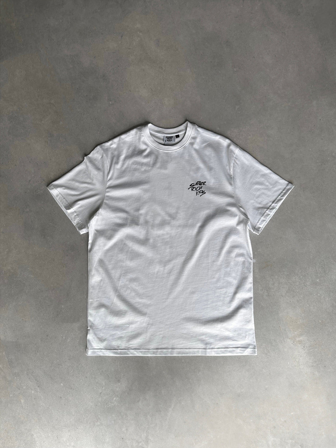 T-Shirt 'Stay Positive' White