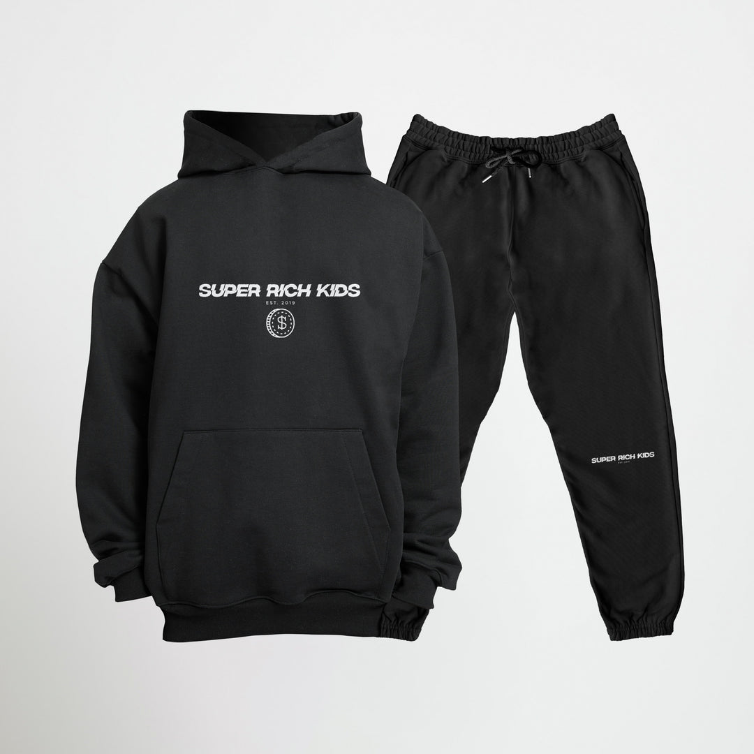 Tracksuit 'Super Rich Kids' Black