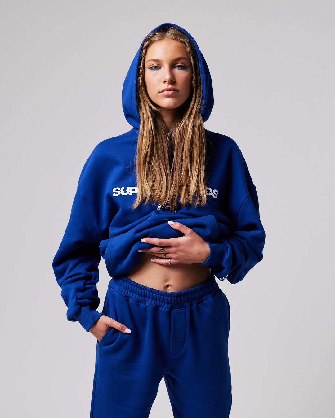 'Super Rich Kids' Deep Navy Joggers