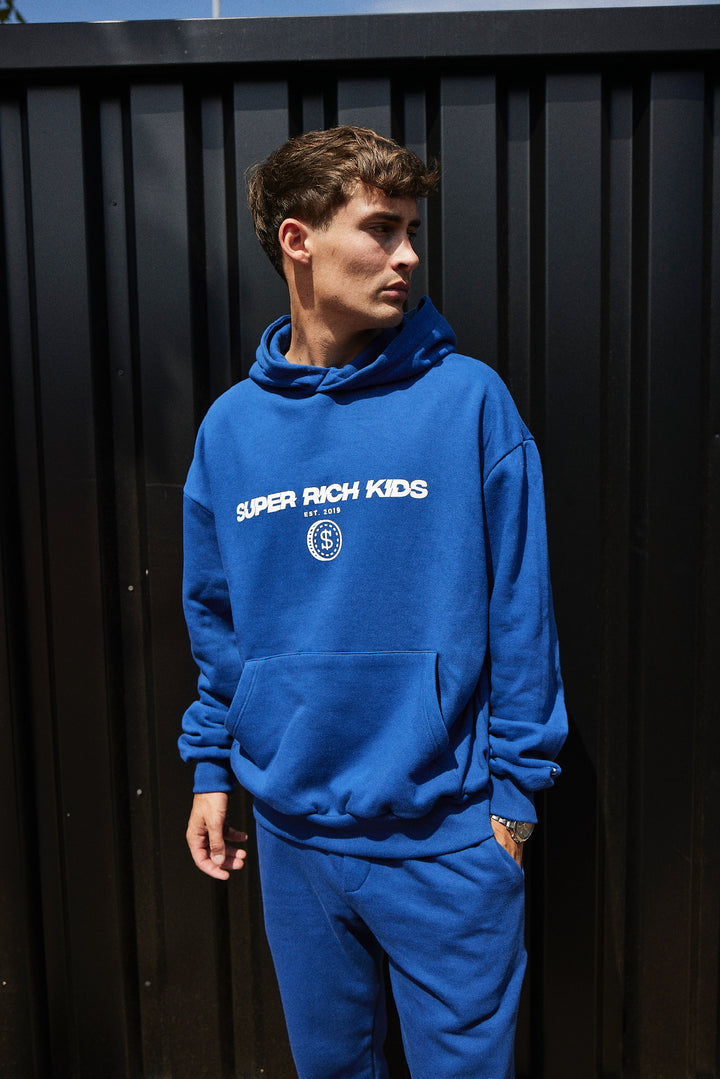 'Super Rich Kids' Hoodie Deep Navy