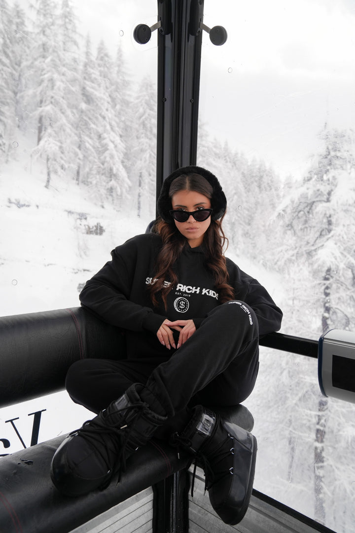'Super Rich Kids' Hoodie Black