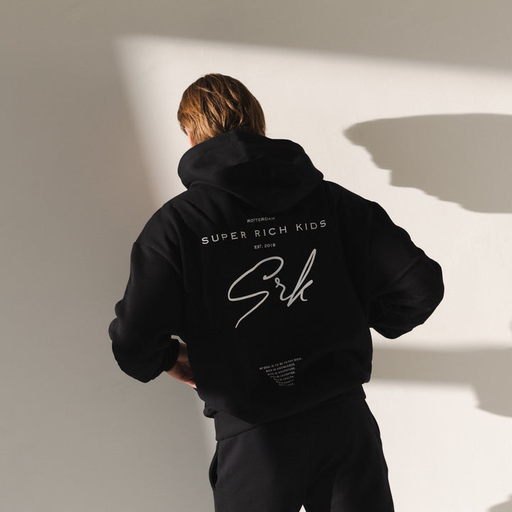'Signature' Black Hoodie