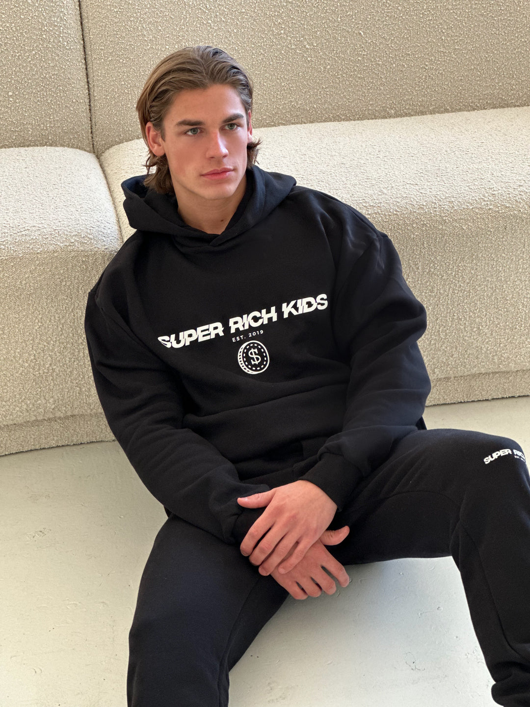 Tracksuit 'Super Rich Kids' Black