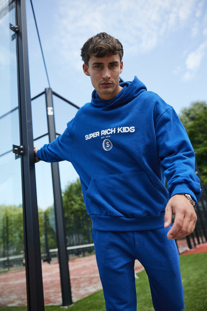 'Super Rich Kids' Hoodie Deep Navy