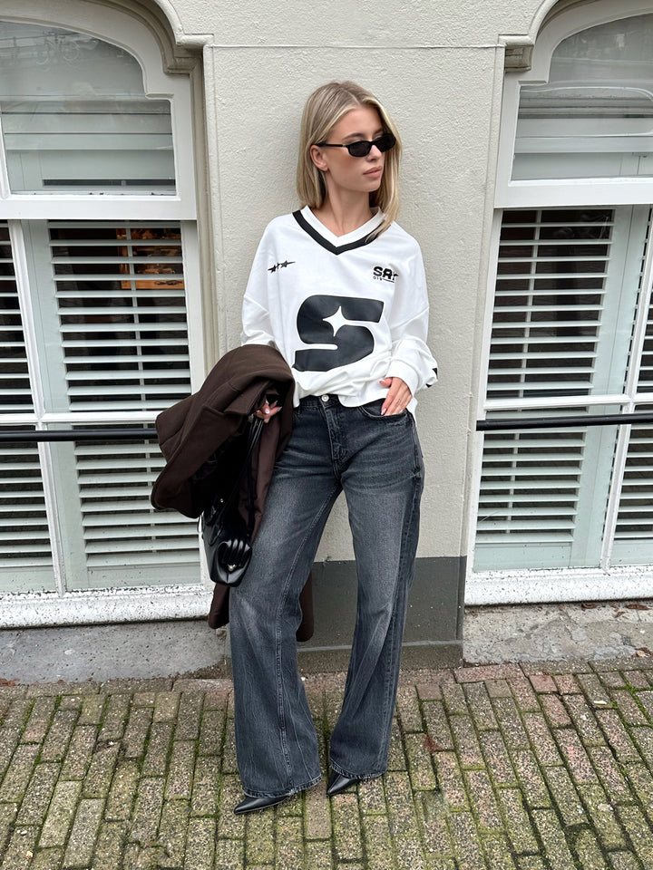 SRK Oversized Jersey 'Off White & Black'