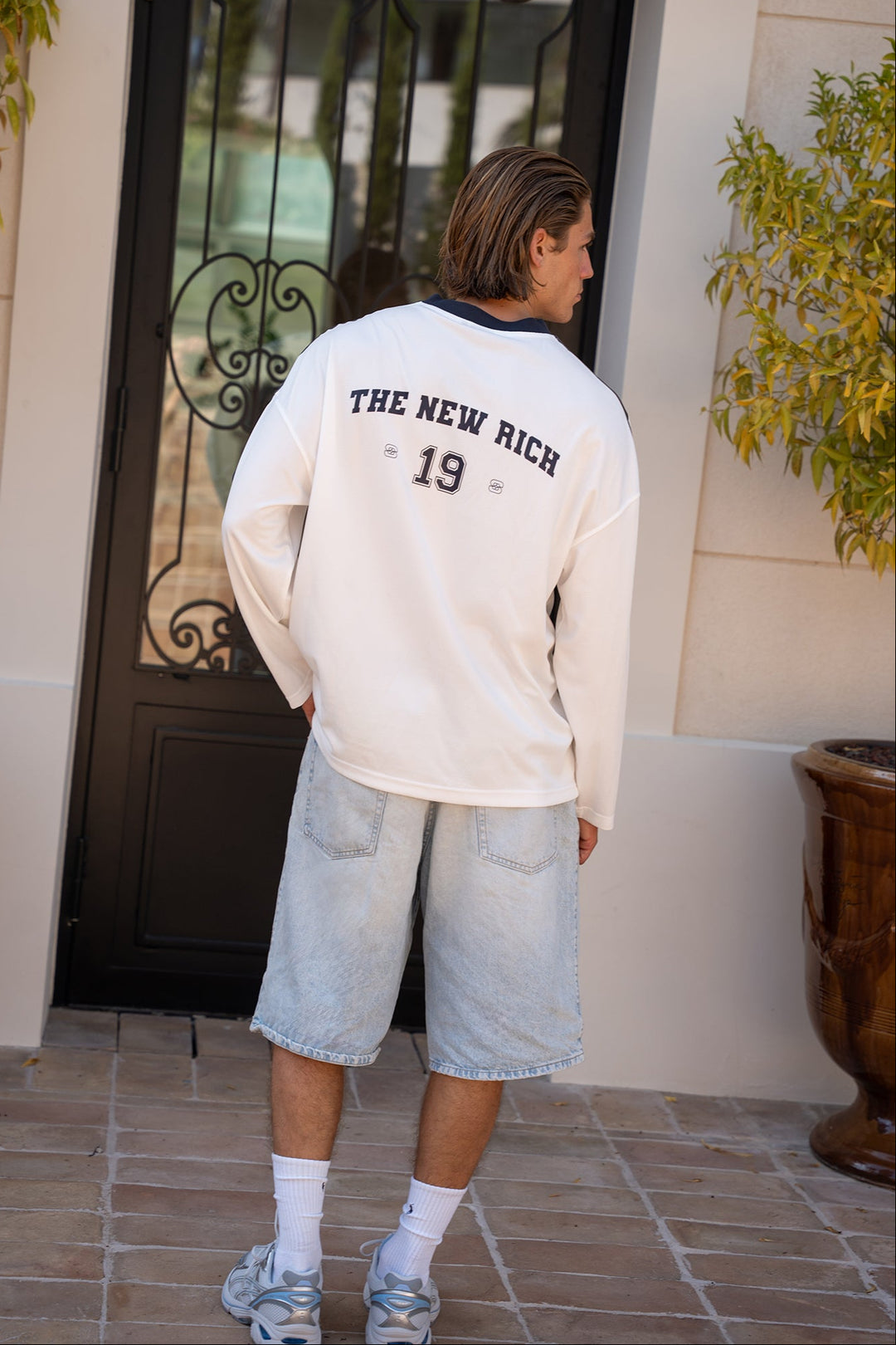 Jersey Mesh Long Sleeve &