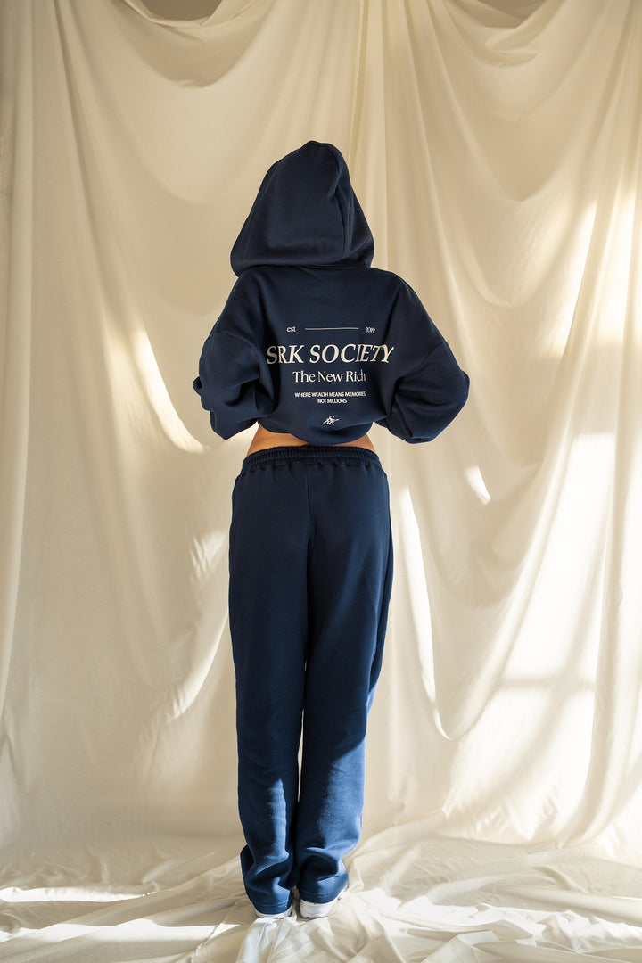 'The New Rich' Straight joggers 'Navy'