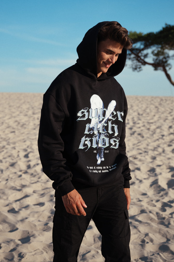 Hoodie 'Spirit of Ecstasy' Zwart