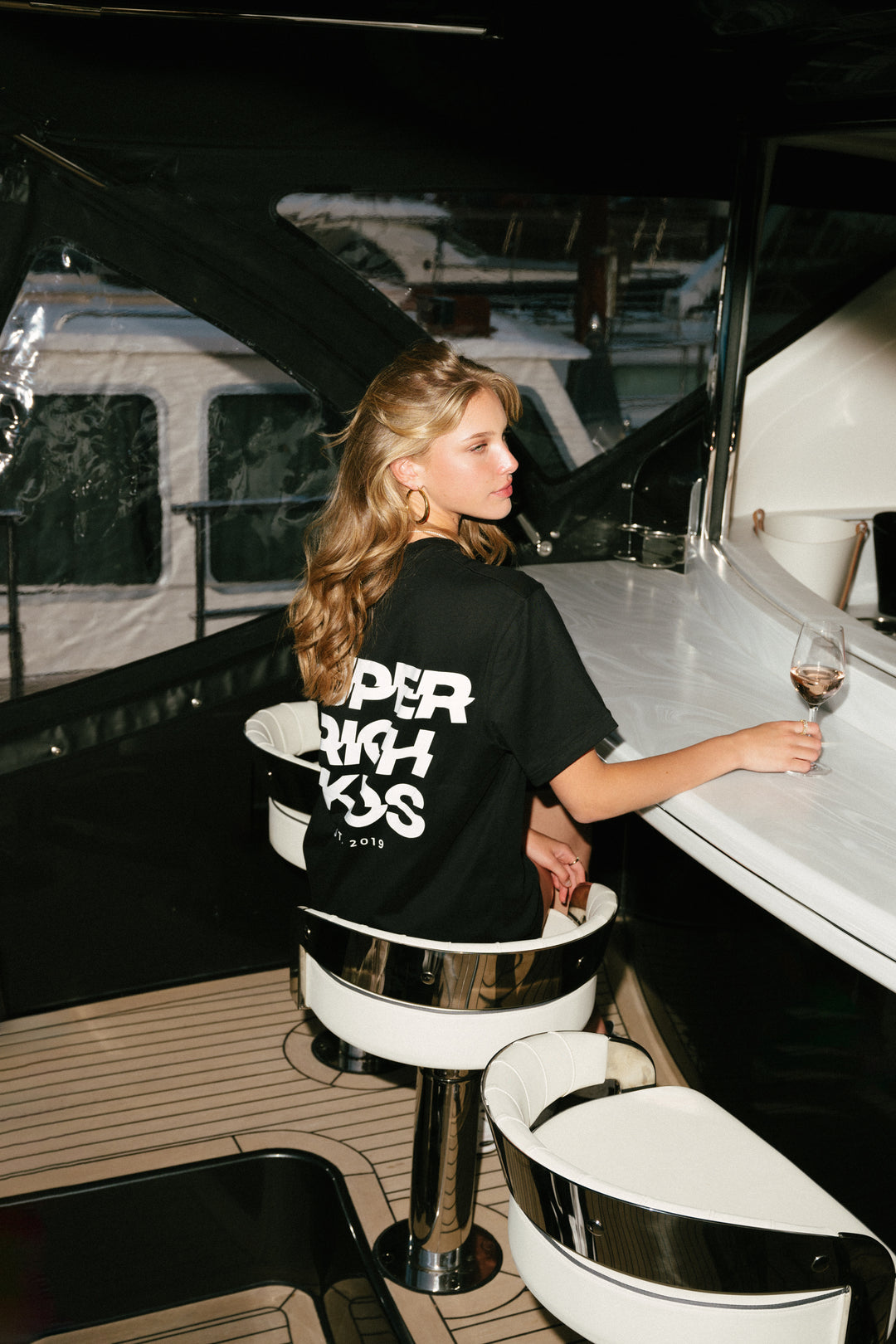 Super Rich Kids T-Shirt Black & White