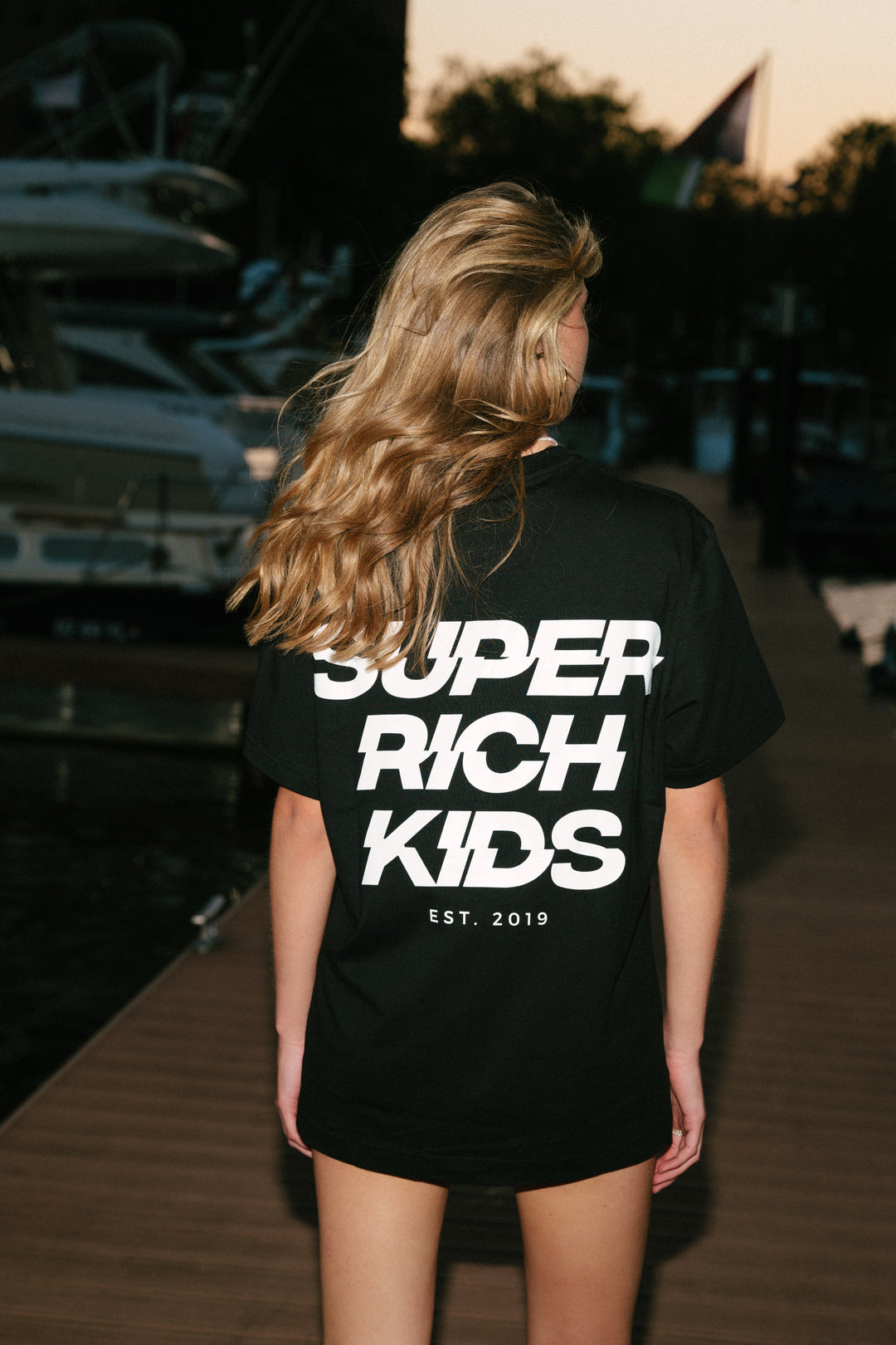 Super Rich Kids T-Shirt Black & White
