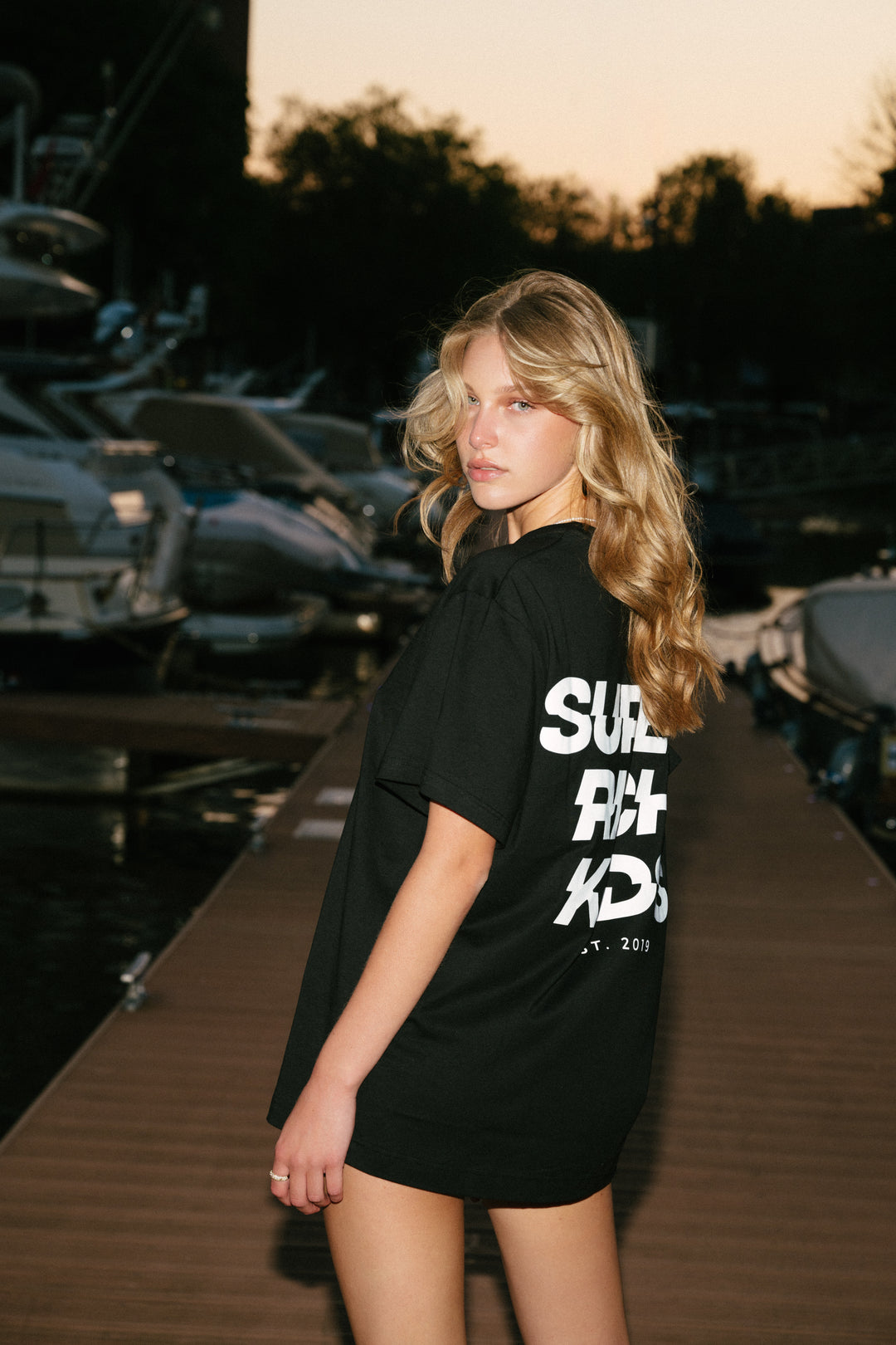 Super Rich Kids T-Shirt Black & White