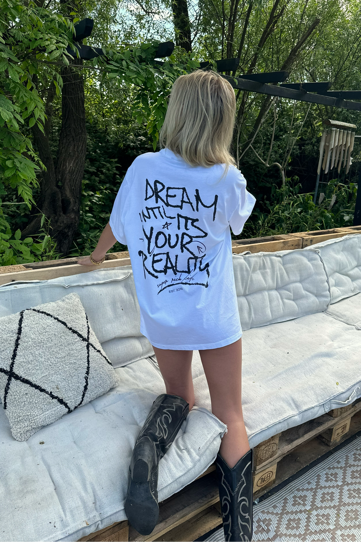 T-Shirt 'Dream' White & Black