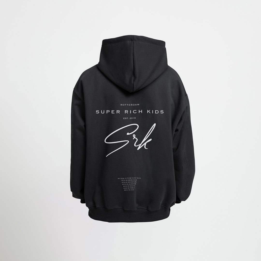 'Signature' Black Hoodie
