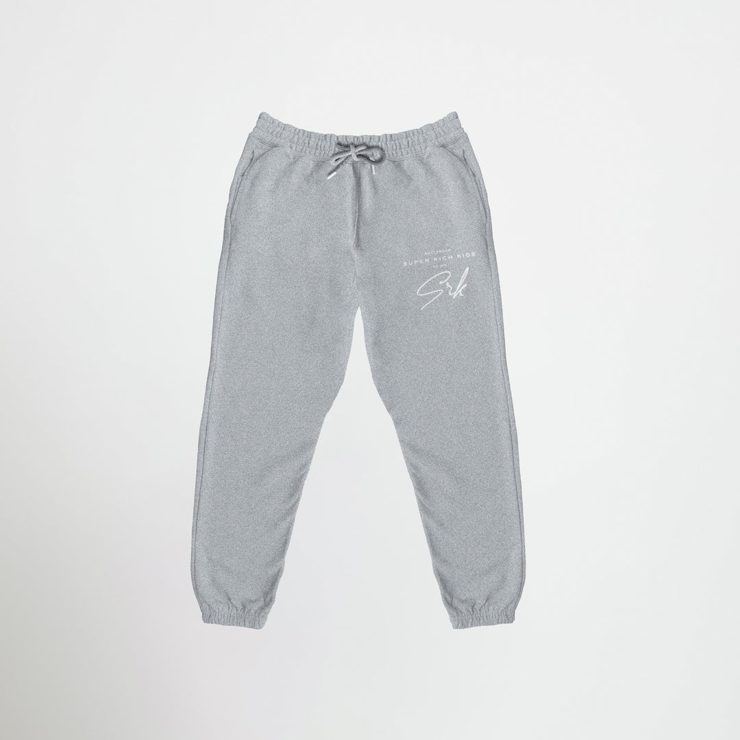 'Signature' Grey Melange Joggers