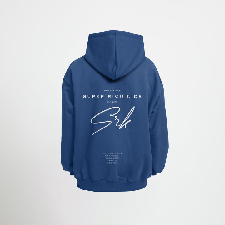 'Signature' Navy Hoodie