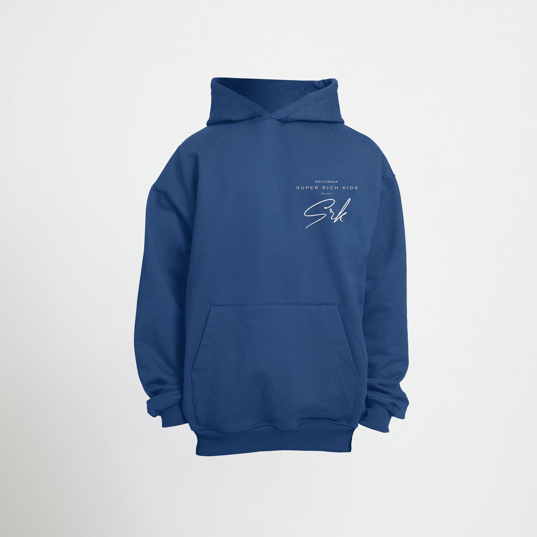 'Signature' Navy Hoodie