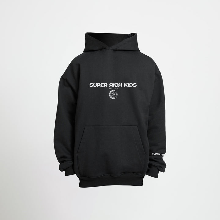 'Super Rich Kids' Black Hoodie