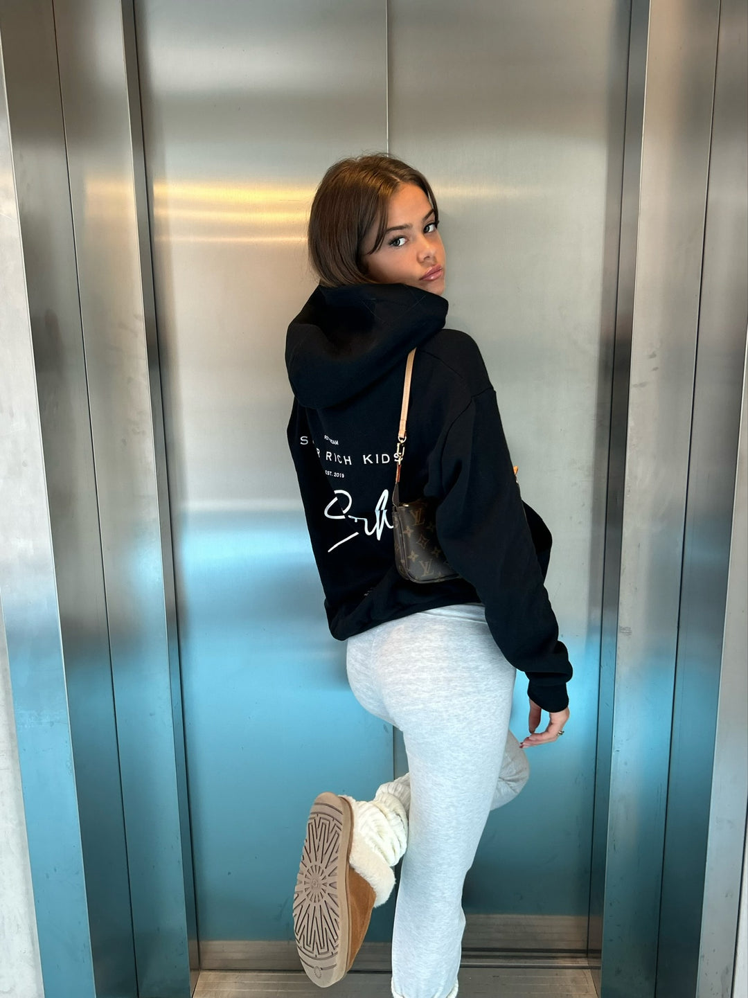 'Signature' Black Hoodie