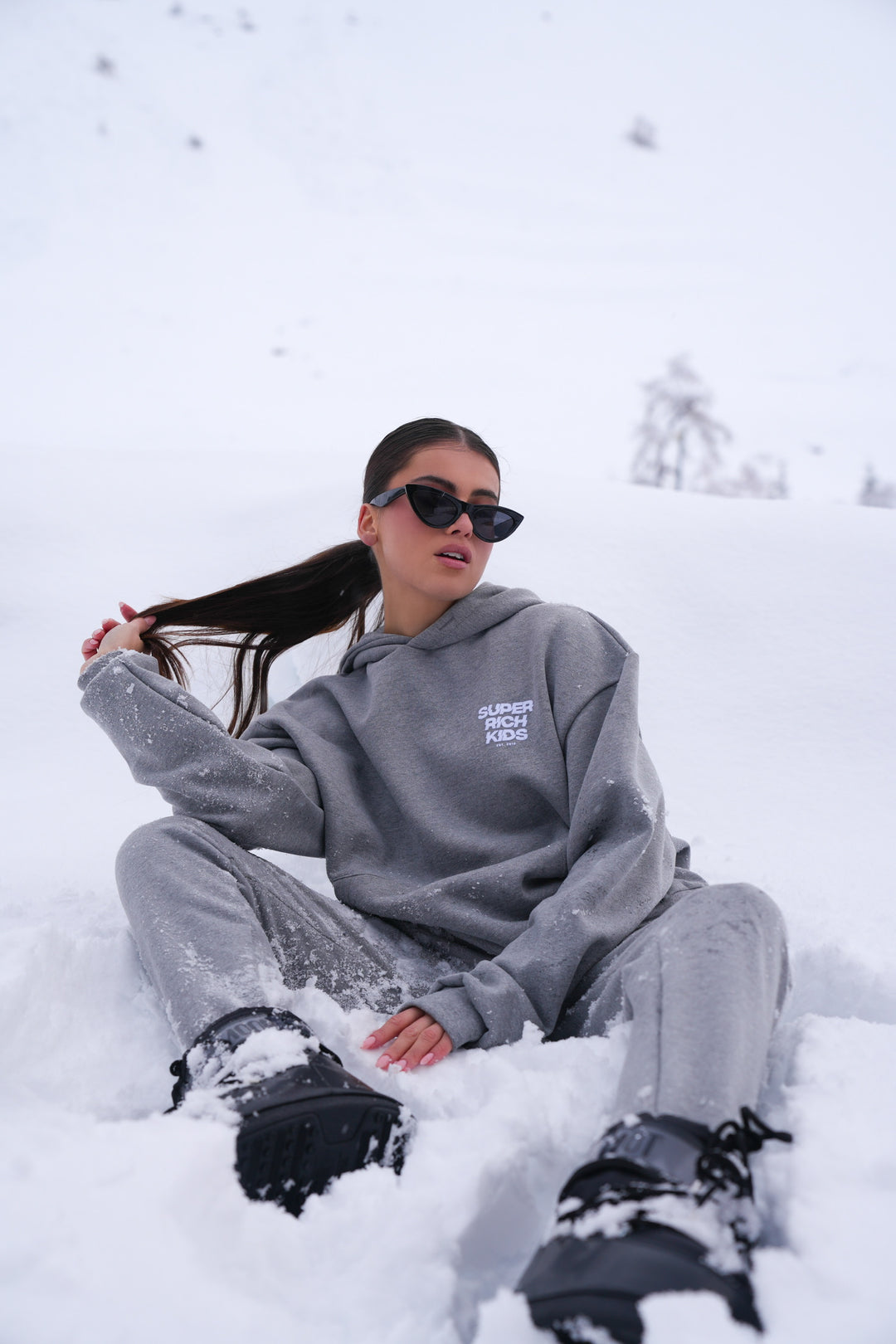 'Essential' Joggers Grey Melange