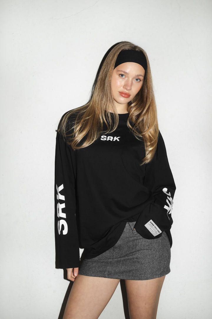 SRK Longsleeve tee 'Black & White'