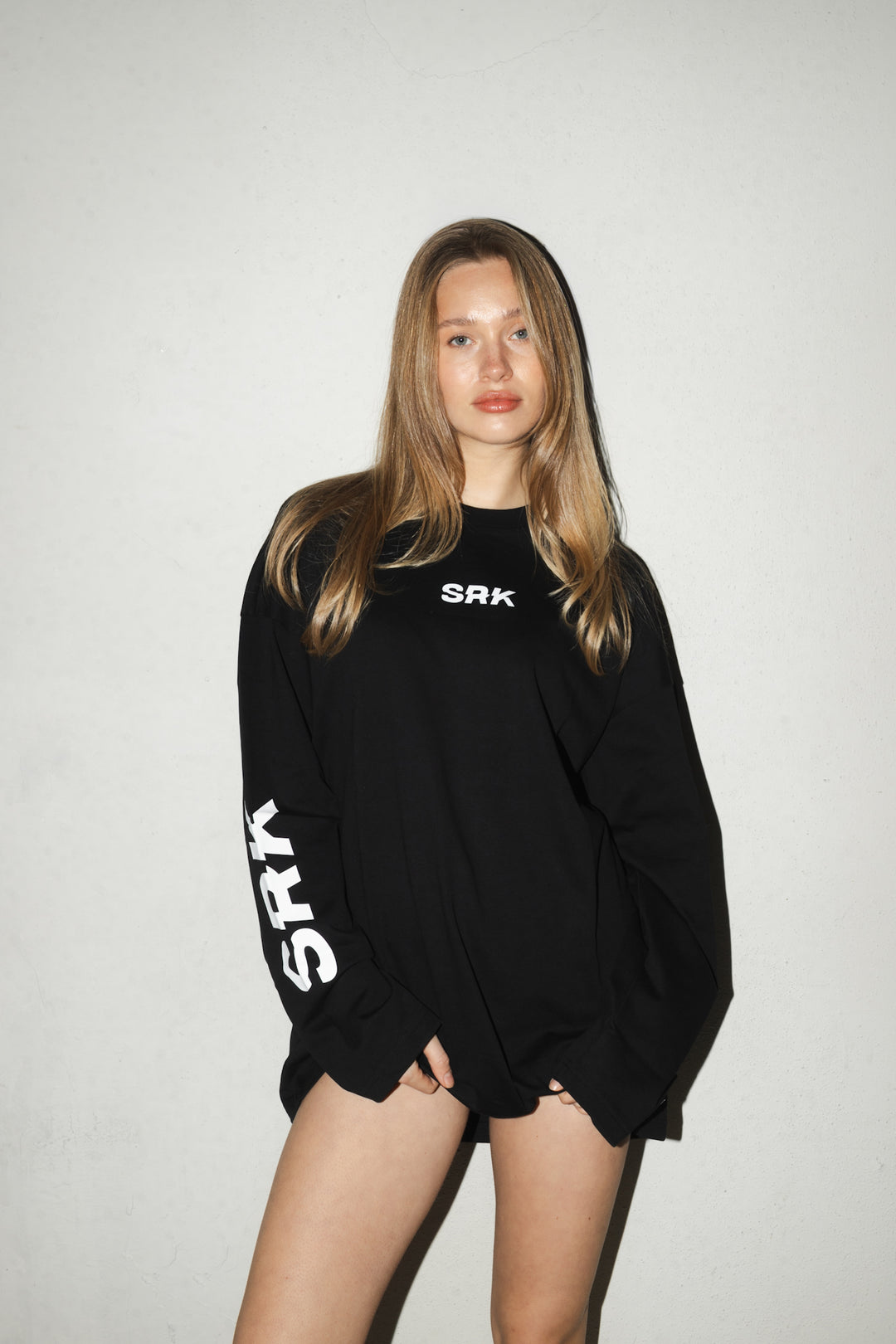 SRK Longsleeve tee 'Black & White'