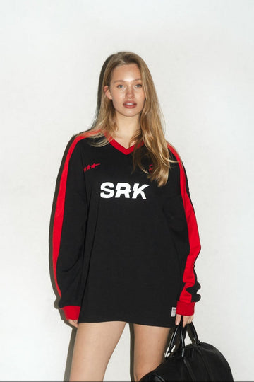SRK Oversized Jersey ‘Black & Red’
