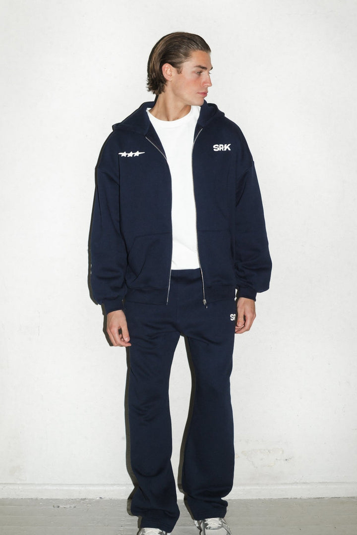 SRK Zip up hoodie ‘Navy’