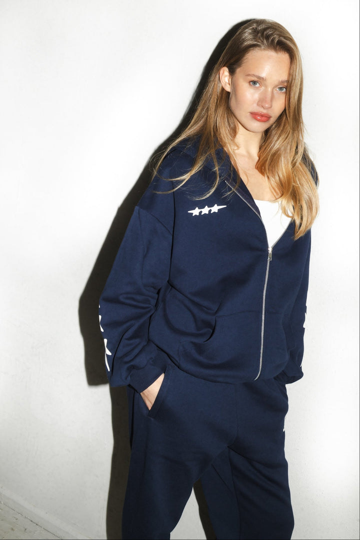SRK Zip up hoodie ‘Navy’