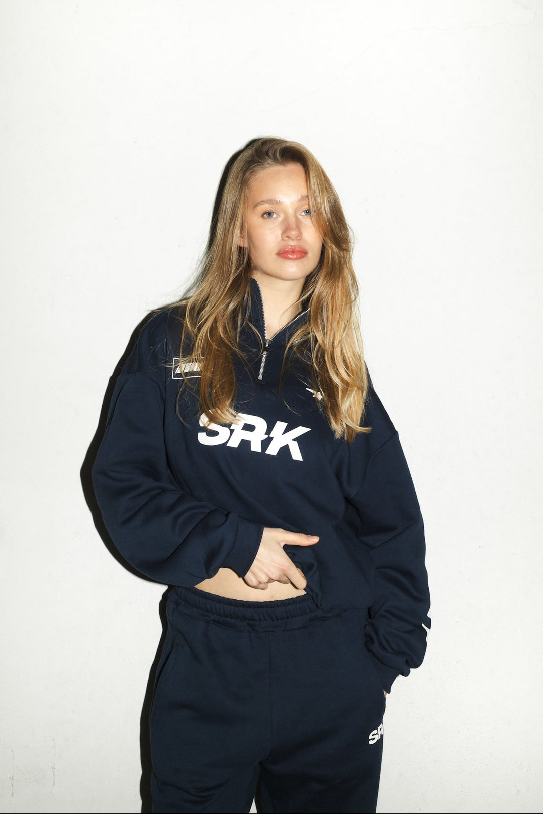 SRK Quarter Zip Sweater ‘Navy’