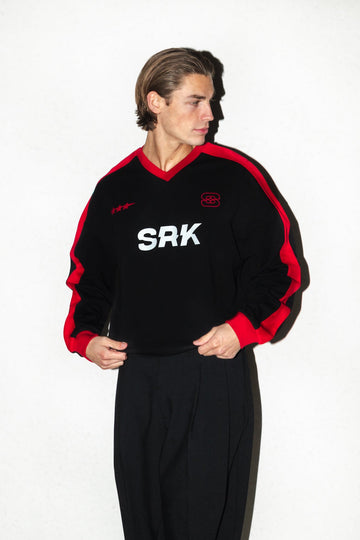 SRK Oversized Jersey ‘Black & Red’