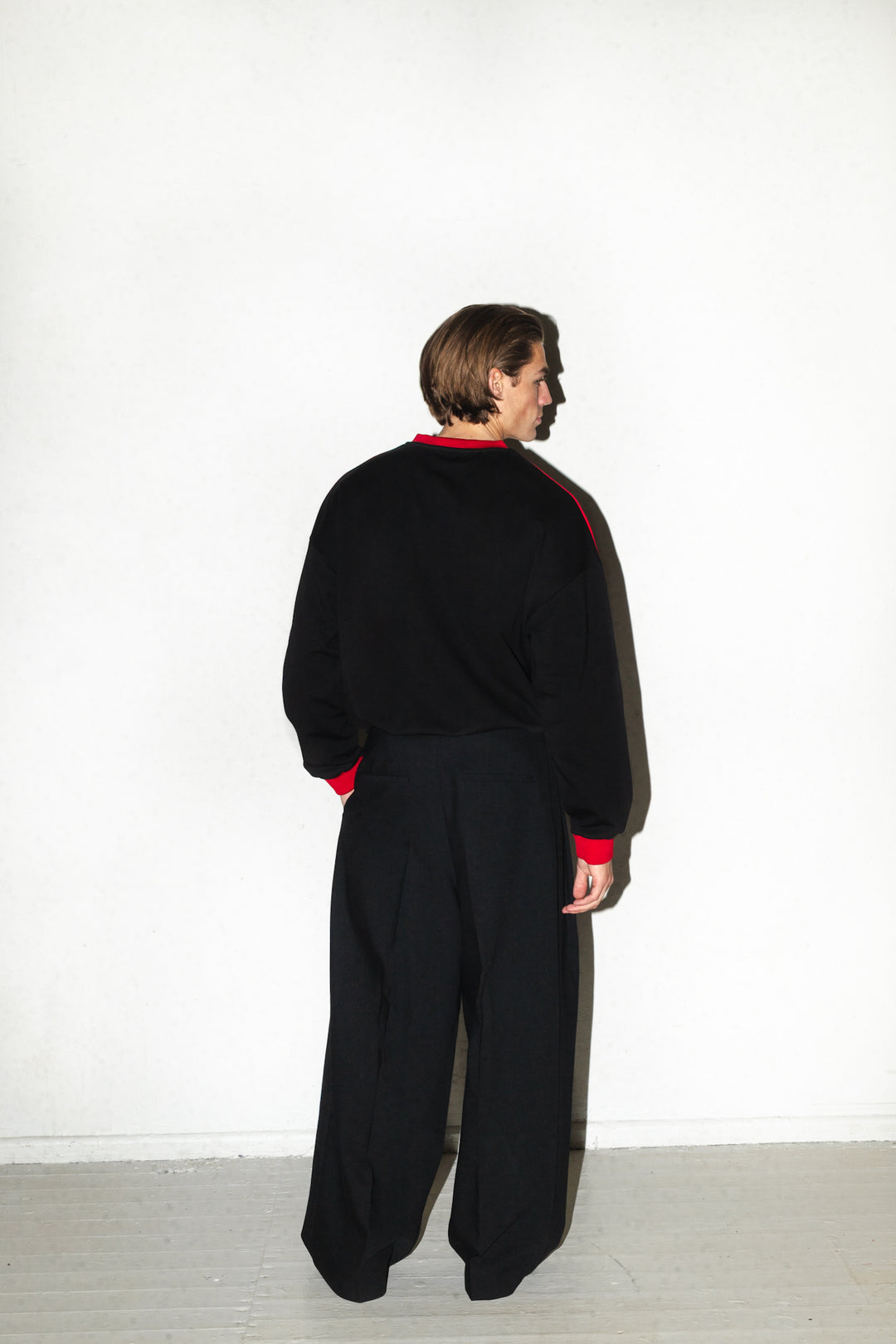 SRK Oversized Jersey ‘Black & Red’