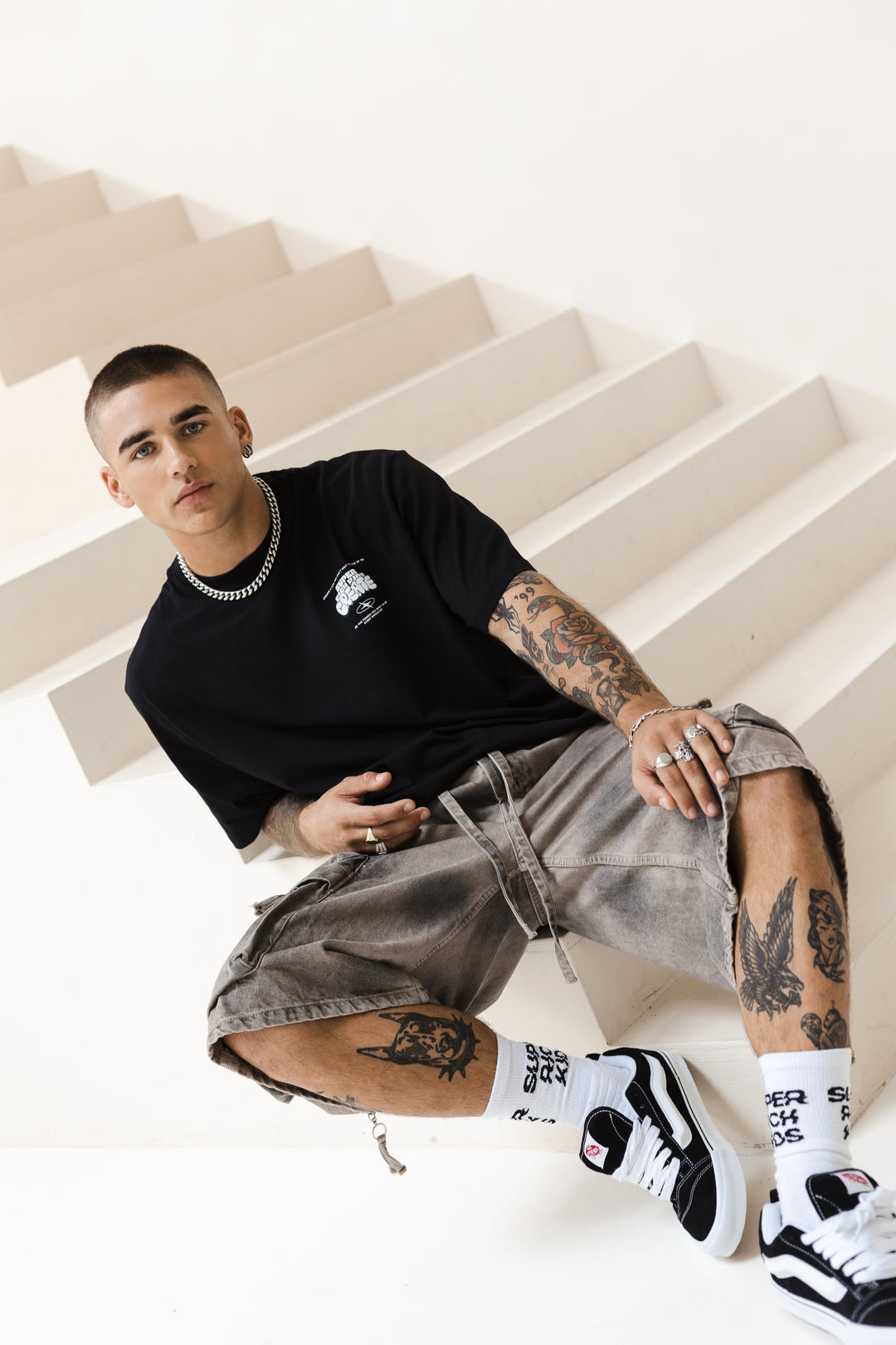 T-Shirt 'Create' Black & White