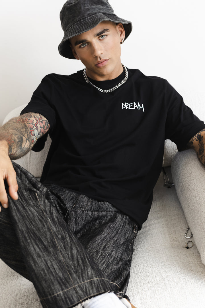 T-Shirt 'Dream' Black & White