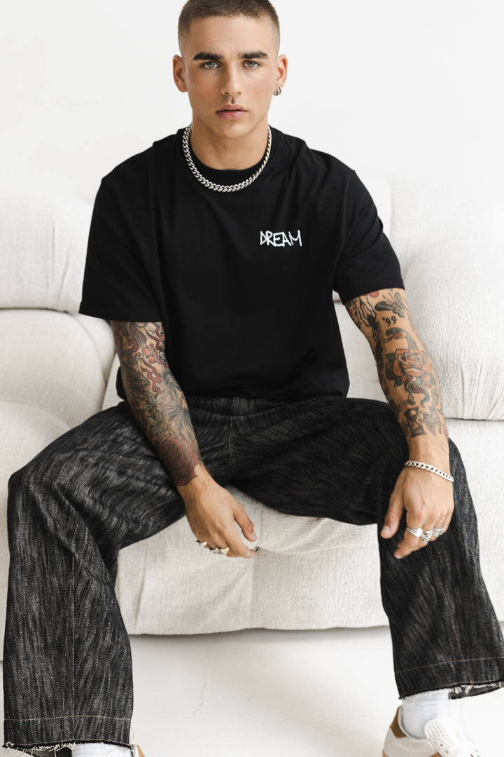 T-Shirt 'Dream' Black & White