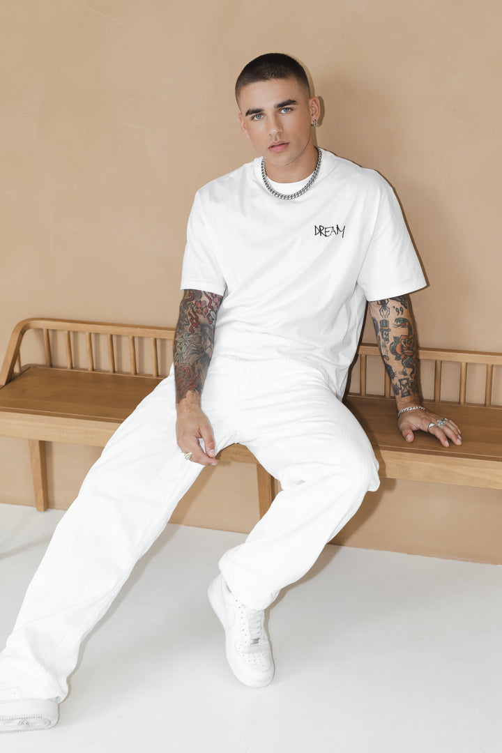 T-Shirt 'Dream' White & Black