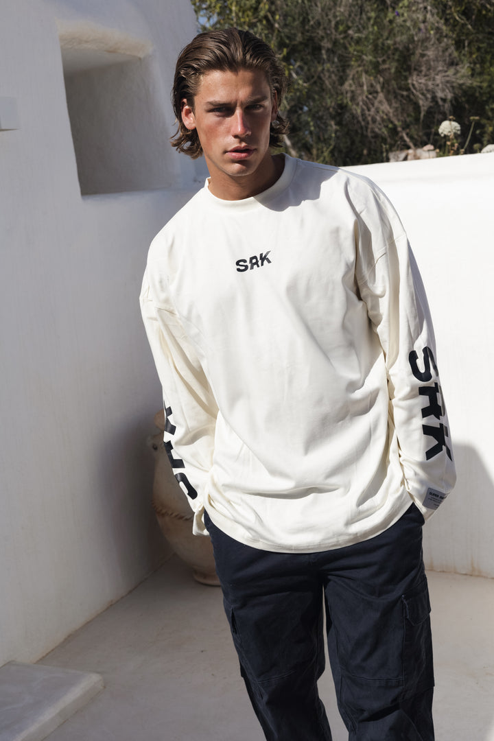 SRK Longsleeve tee 'Crème'