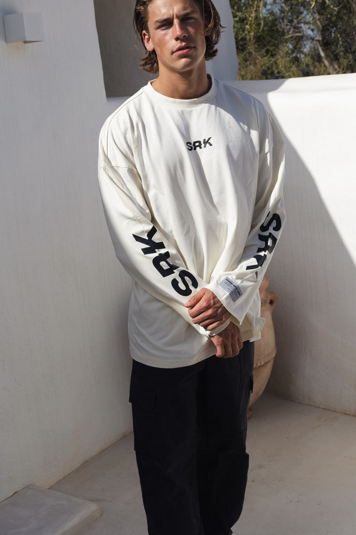 SRK Longsleeve tee 'Crème'