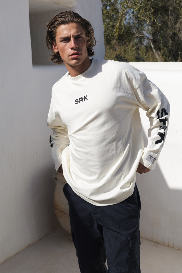 SRK Longsleeve tee 'Crème'