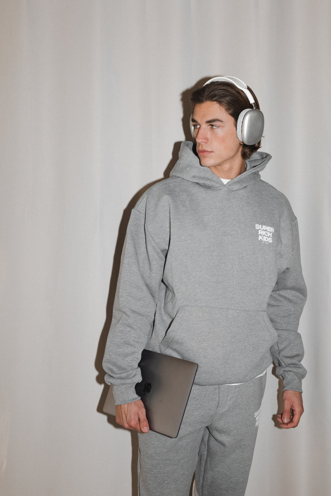 Tracksuit 'Essential' Grey Melange
