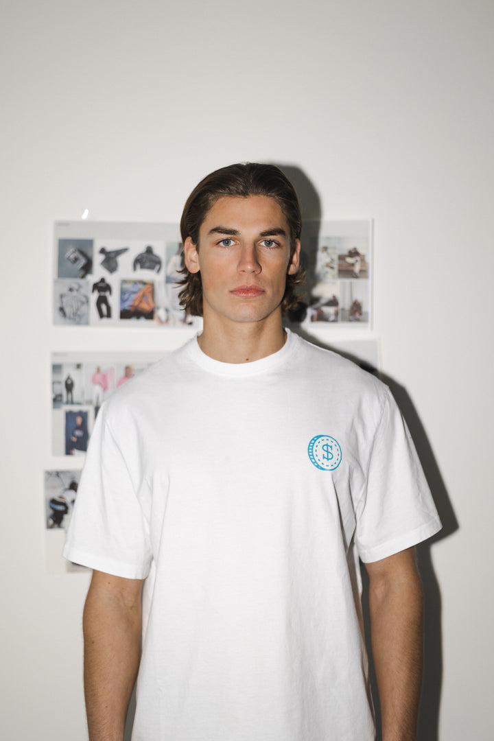 Super Rich Kids T-Shirt White & Blue