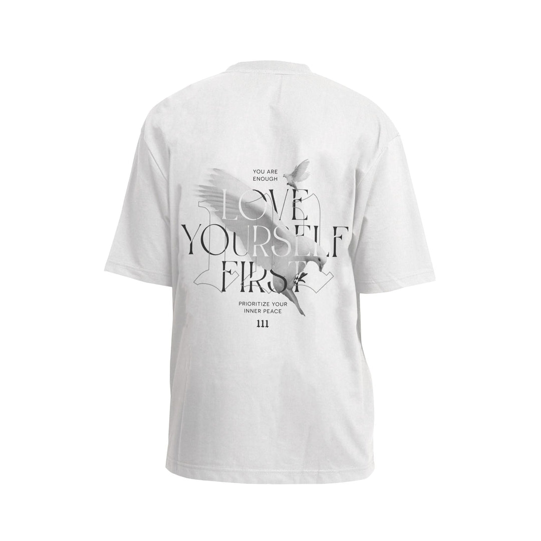 T-Shirt 'Love yourself' White