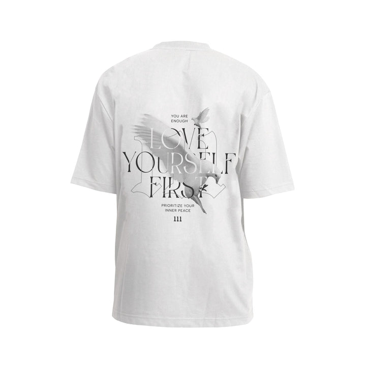 T-Shirt 'Love yourself' White