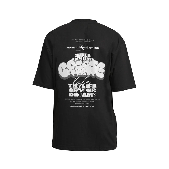 T-Shirt 'Create' Black & White